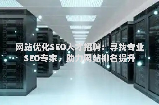 网站优化SEO人才招聘：寻找专业SEO专家，助力网站排名提升
