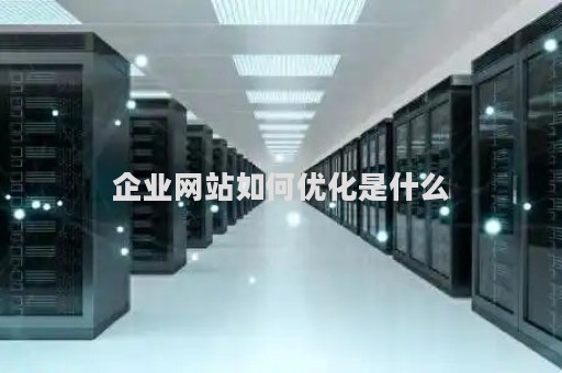 企业网站如何优化是什么（企业网站优化方案案例）