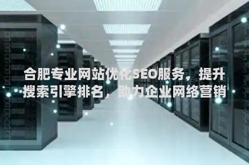 合肥专业网站优化SEO服务，提升搜索引擎排名，助力企业网络营销