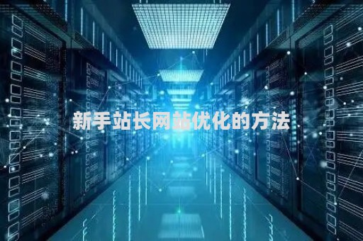 新手站长网站优化的方法（网站站长怎么赚钱）