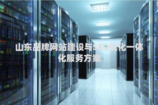 山东品牌网站建设与SEO优化一体化服务方案
