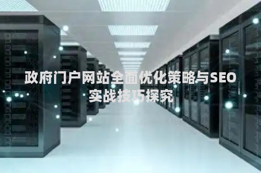 政府门户网站全面优化策略与SEO实战技巧探究
