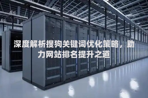 深度解析搜狗关键词优化策略，助力网站排名提升之道
