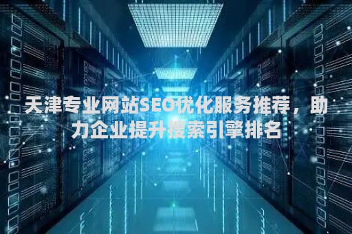 天津专业网站SEO优化服务推荐，助力企业提升搜索引擎排名