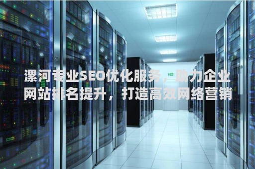 漯河专业SEO优化服务，助力企业网站排名提升，打造高效网络营销平台